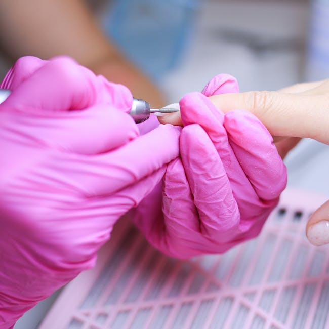 Professional manicure service