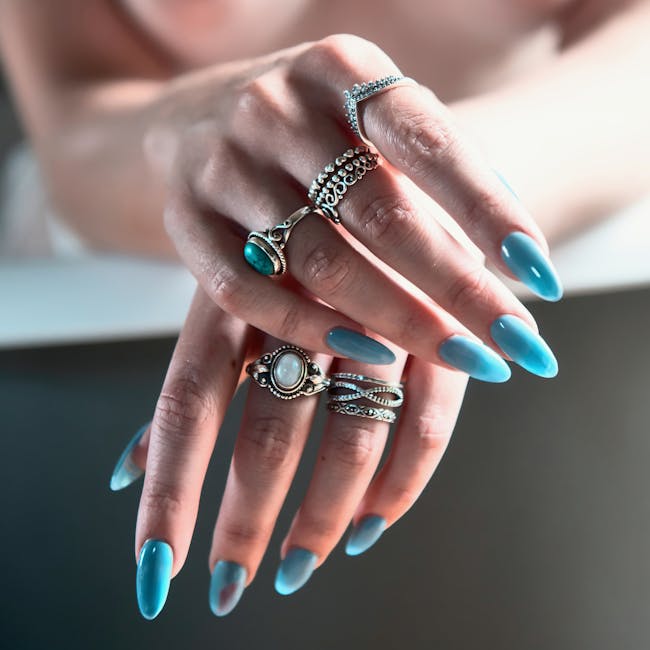 Gel nail art design