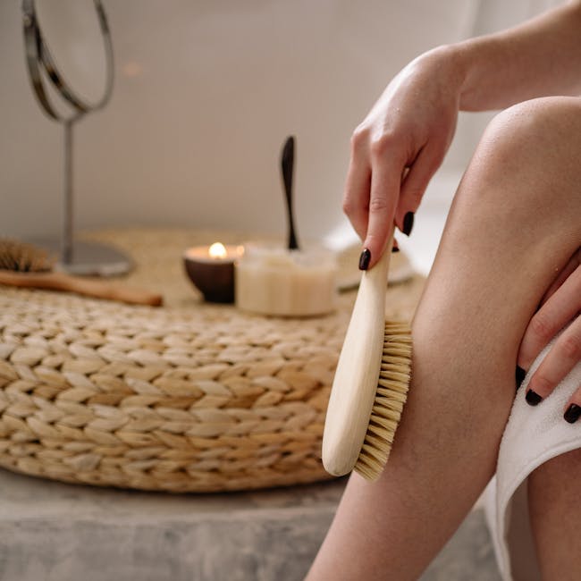 Luxury pedicure treatment